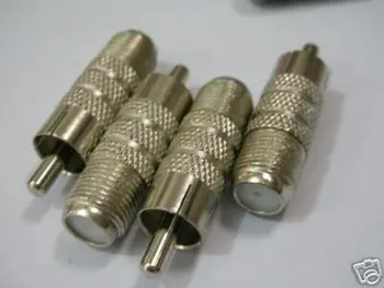 

RCA Male to RF Female Adapter/Connector Plug 148 50