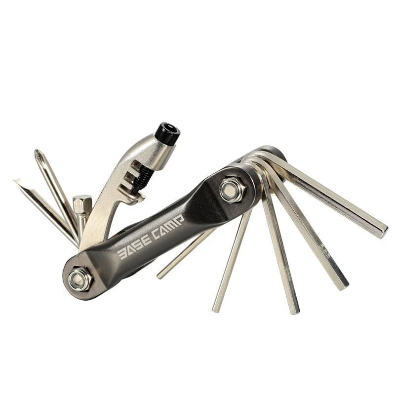 Bicycle Repair Tools 10 in 1 Set Mountain Road Bike Multi Tool Kit Hex