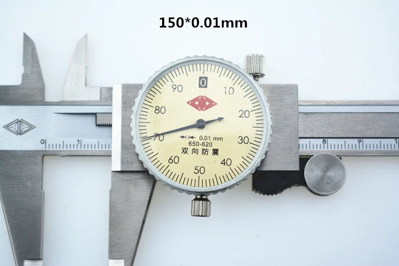 " 0-150 мм 0,02/0,01 мм ударопрочный штангенциркуль из нержавеющей стали штангенциркуль измерительный прибор метрический измерительный инструмент