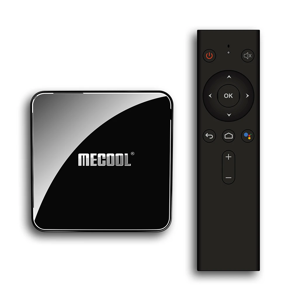 

MECOOL KM3 Smart Android TV Box Android 9.0 w/ Voice Remote Control UHD Media Player Amlogic S905X2 4GB/64GB Wifi BT 4.0