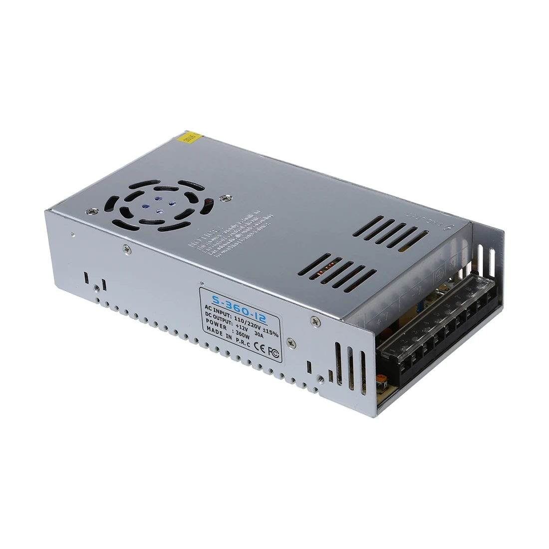 AC 110/220V к DC 12V 30A 350W LED трансформатор напряжения Великобритания | Лампы и освещение