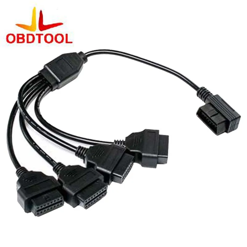 Prix pour OBD2 16Pin Connecteur de diagnostic OBD plug Mâle à Femelle 1 en 4 Angle Droit Extension Câble De Voiture De Diagnostic Scanner Adaptateur Prix pour OBD2 16Pin Connecteur de diagnostic OBD plug Mâle à Femelle 1 en 4 Angle Droit Extension Câble De Voiture De Diagnostic Scanner Adaptateur