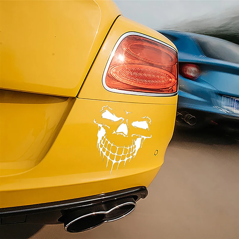 Стикер для всего тела 3D стикер с черепом забавные автомобильные наклейки и на
