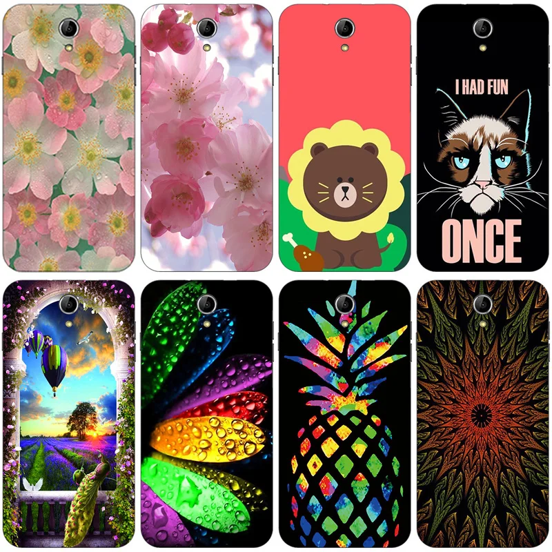

Colorful Cell Phone Covers Case for Acer Liquid Z6 5.0 inch Soft TPU Cases Printed Back Cover Capa Full Protective Shell