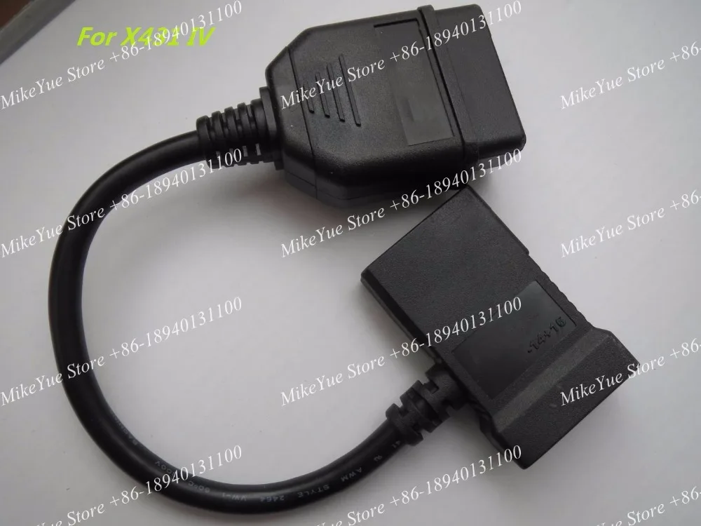 Original for LAUNCH X431IV 4 Fourth NISSAN -14+16 pin OBDII Adaptor NISSAN-14+16 Connector OBD2 adapter Connnecter OBD | Автомобили и