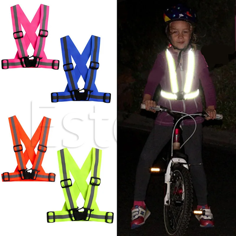 Kids Worthwhile Adjustable Reflective Safety Vest-1