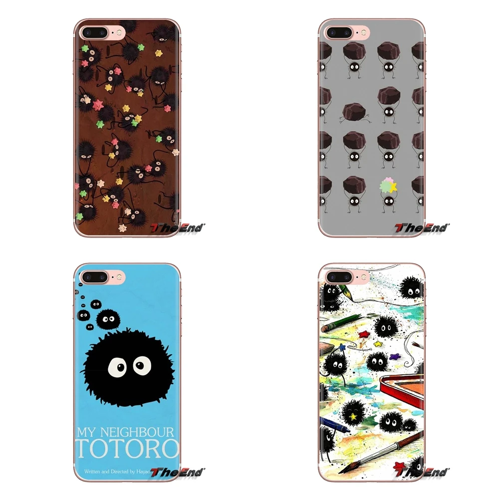 Transparent Soft Cases Covers For Huawei Mate Honor 4C 5C 5X 6X 7 7A 7C 8 9 10 8C 8X 20 Lite Pro Studio Ghibli Spirited Totoro |