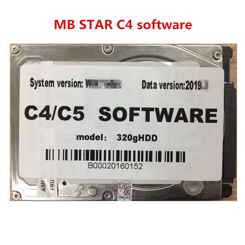 

2019 latest for Mercedes Benz obd2 car diagnostic tool MB STAR C4 HDD software DTS/Vediamo/Xentry/WIS/DAS/EPC included