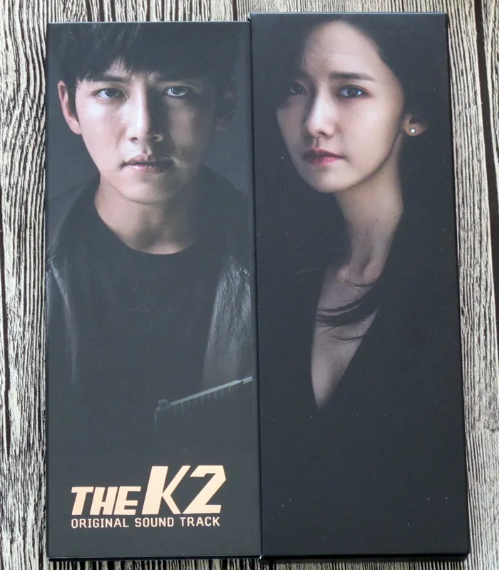 

Ji Chang Wook Yoona autographed signed THE K2 OST O.S.T korean official version 11.2016