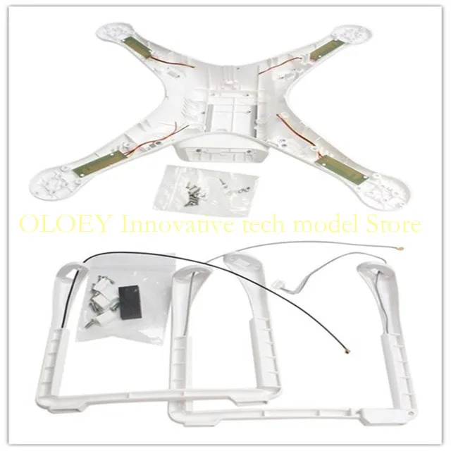 

Original Bottom Body Shell Left Right Landing Gear Legs for DJI Phantom 3 SE Repair Parts