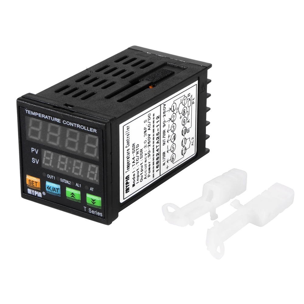 

MYPIN TA4-SSR Dual Digital Display F/C PID Temperature Control Controller TE592