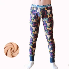 KWAN. Z Мужское нижнее белье, брендовая одежда, термобелье плюс бархатные толстые кальсоны, мужские Термолеггинсы, roupa termica homem