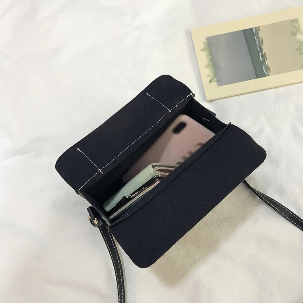 Ladies Bag Fashion Leather Solid Color Personality Shoulder Handbag Messenger bolsa masculina sac femme woman bag 2019