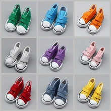 7.5cm for 1/3 BJD Baby Doll Shoes For Girl Dolls Baby Doll Clothes Accessories Fashion Handmade Sneakers Canvas Shoes For Doll 7.5cm for 1/3 BJD Baby Doll Shoes For Girl Dolls Baby Doll Clothes Accessories Fashion Handmade Sneakers Canvas Shoes For Doll