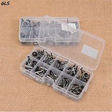 8 видов спецификаций 80 шт./кор. телескопические направляющие кольца для удилища комплект для ремонта наконечника стержень DIY Кольца для глаз удочка