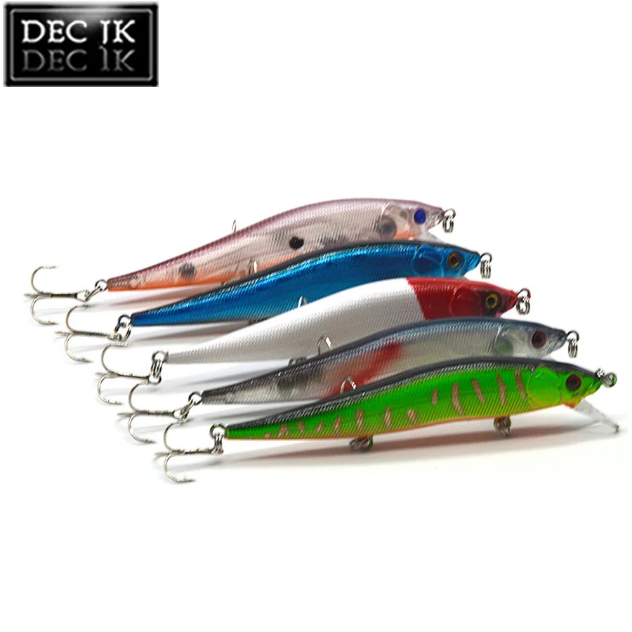 Crankbaits Minnow Wobblers For Pike Trolling Floating Plastic 25PCS Hard Fishing Lure Laser Fake Bait Saltwater Fishing Lures (7)