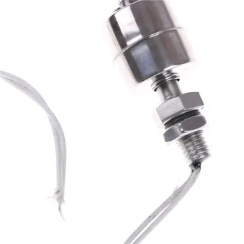 

1 x Mini Indicator Stainless Steel Float Switch 45mm Vertical Liquid Water Level Sensor