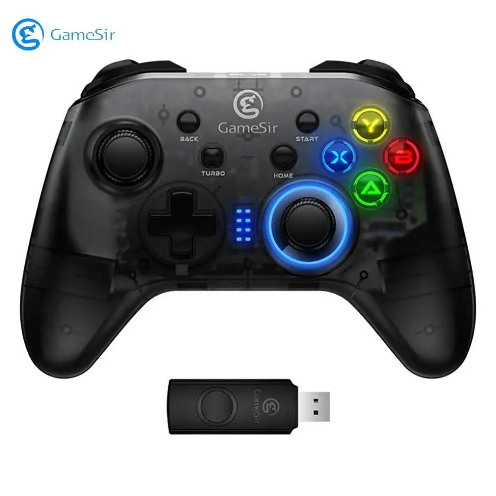 

GameSir T4 Gamepads 2.4 GHz Wireless USB receiver Game Controller USB wired Gamepad for Windows PC PS3 SWITCH Android