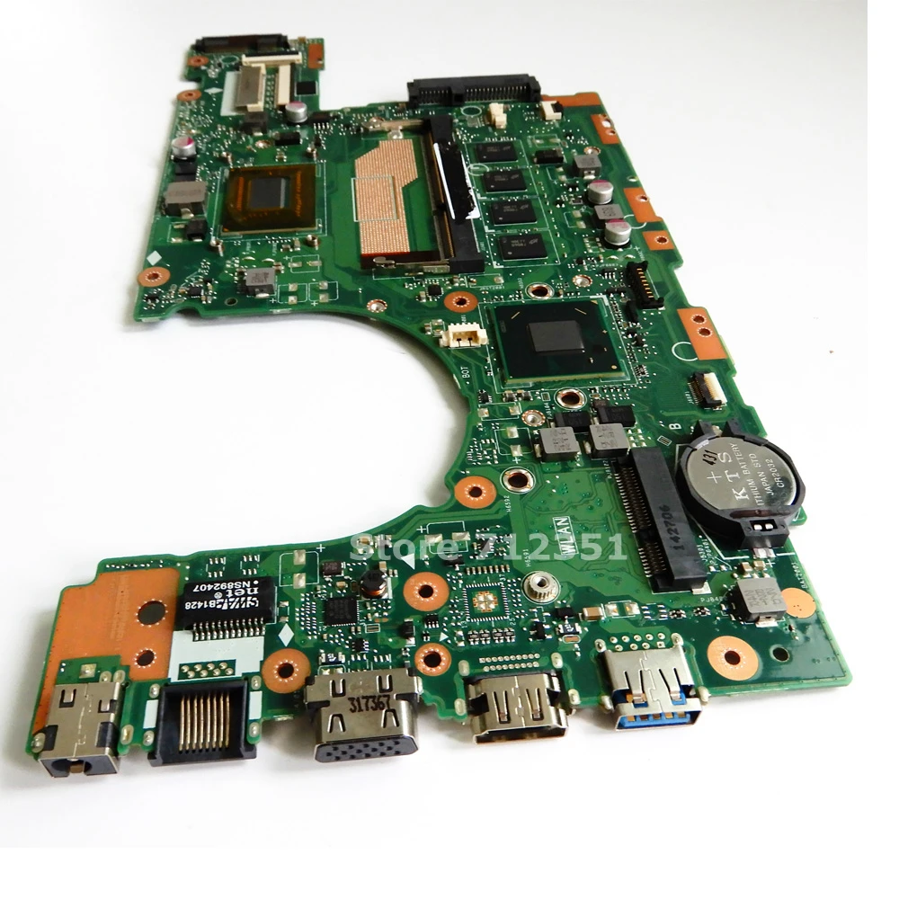  S400CA i3-2365M CPU 4GB Mainboard For ASUS S400CA S500CA laptop Motherboard S400CA Mainboard S400CA