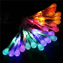 2 м Led капает строка огни Рождественская елка Праздничные огни