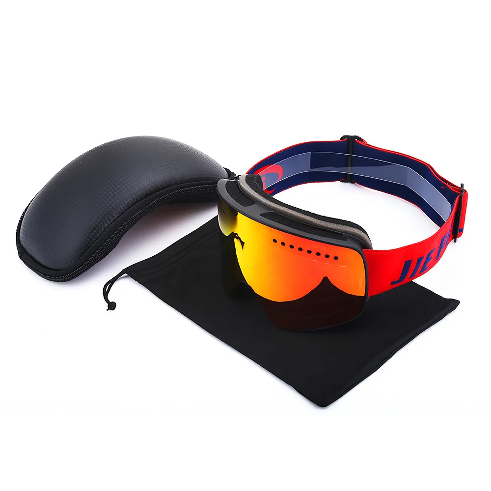 Jiepolly Ski Goggles Brand Winter Snow Sports Snowboard Goggles