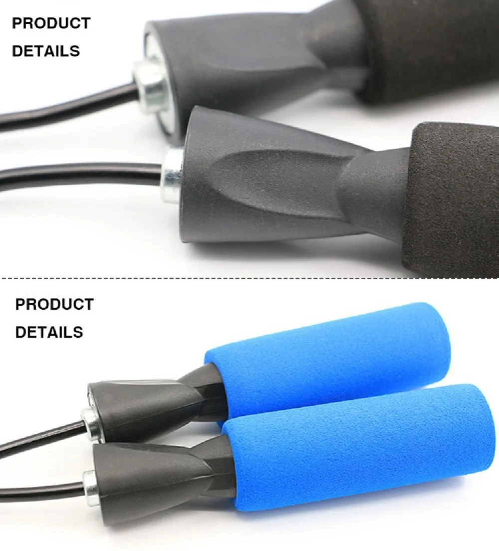 Boxing Jump Rope Speed Skipping Rope Adjustable Jumping Crossfit Fitness Athletic Agility Exercise MMA Workout Gym Equipment jump rope