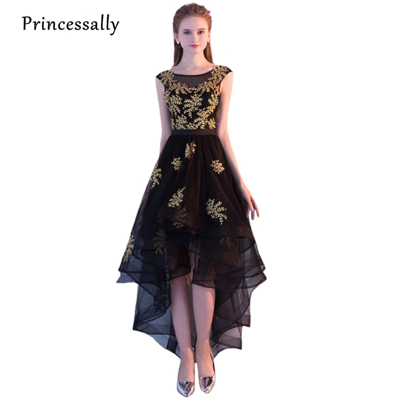 party dress gold and black