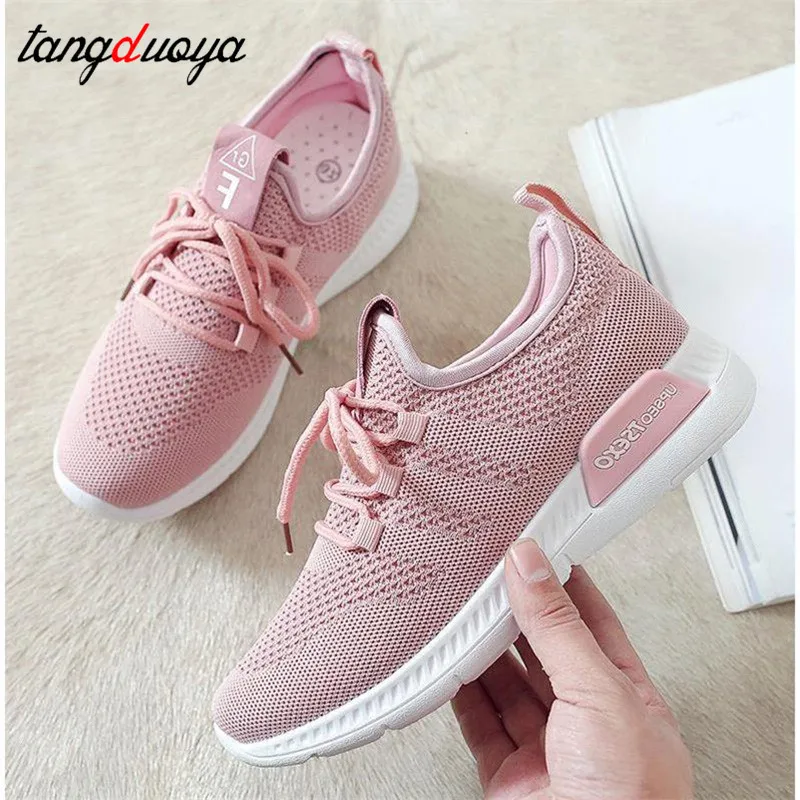 

basket femme mesh lightweight casual shoes women 2019 breathable tennis shoes ladies tenis feminino branco shoes size 35-40