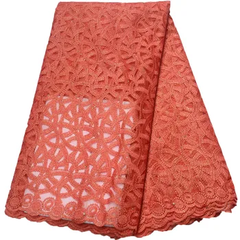 

2018 Latest French Nigerian Laces Fabrics High Quality Tulle African Laces Fabric Wedding African French Tulle Lace H1160