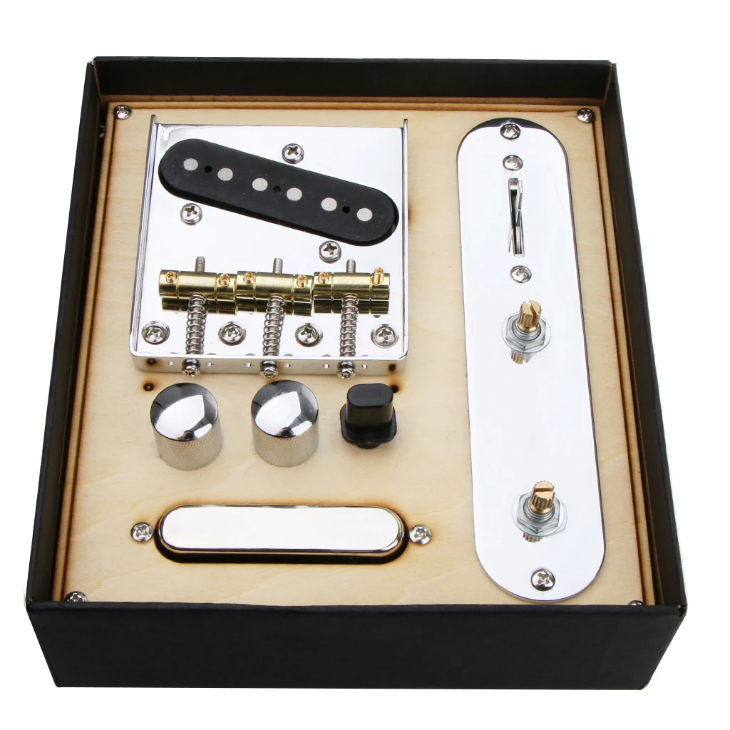 Гитарный гриф звукосниматель W/мост линейная пластина набор изысканное мастерство электрогитары звукосниматель для электрогитары Telecaster