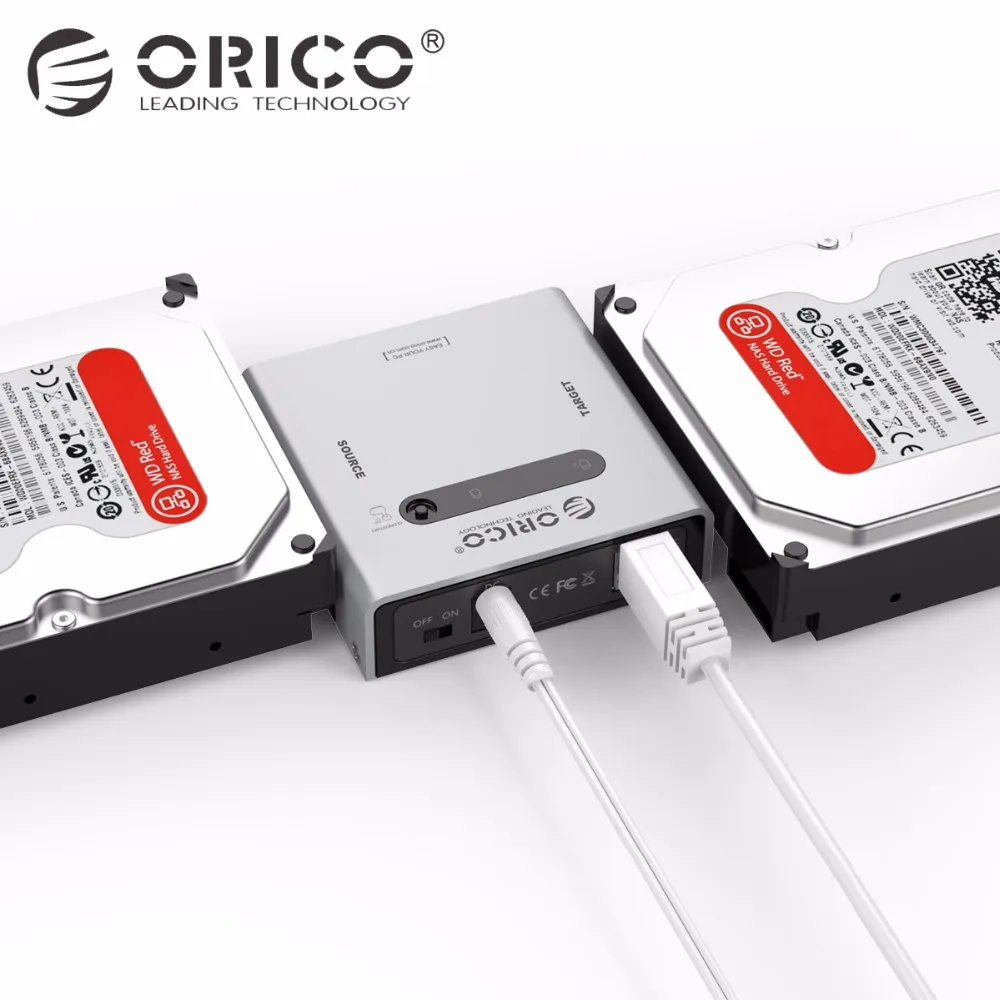 

Orico 2.5\3.5 disk drive Enclosure USB3.0 to SATA3.0 SATA HDD Replicator with 12V4A Power Adapter SATA Cables Clearance(2012US3)