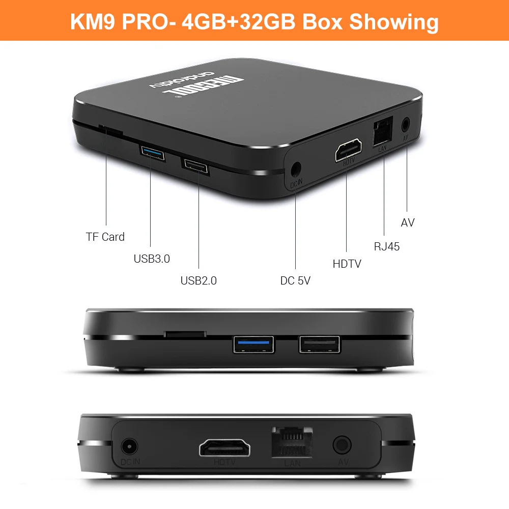 MECOOL KM9 Pro Google Сертифицированный Android tv Android 9,0 ТВ приставка 4 ГБ 32 ГБ Amlogic S905X2 4K двойной Wifi Смарт ТВ приставка TX6 T9 KM3 ТВ