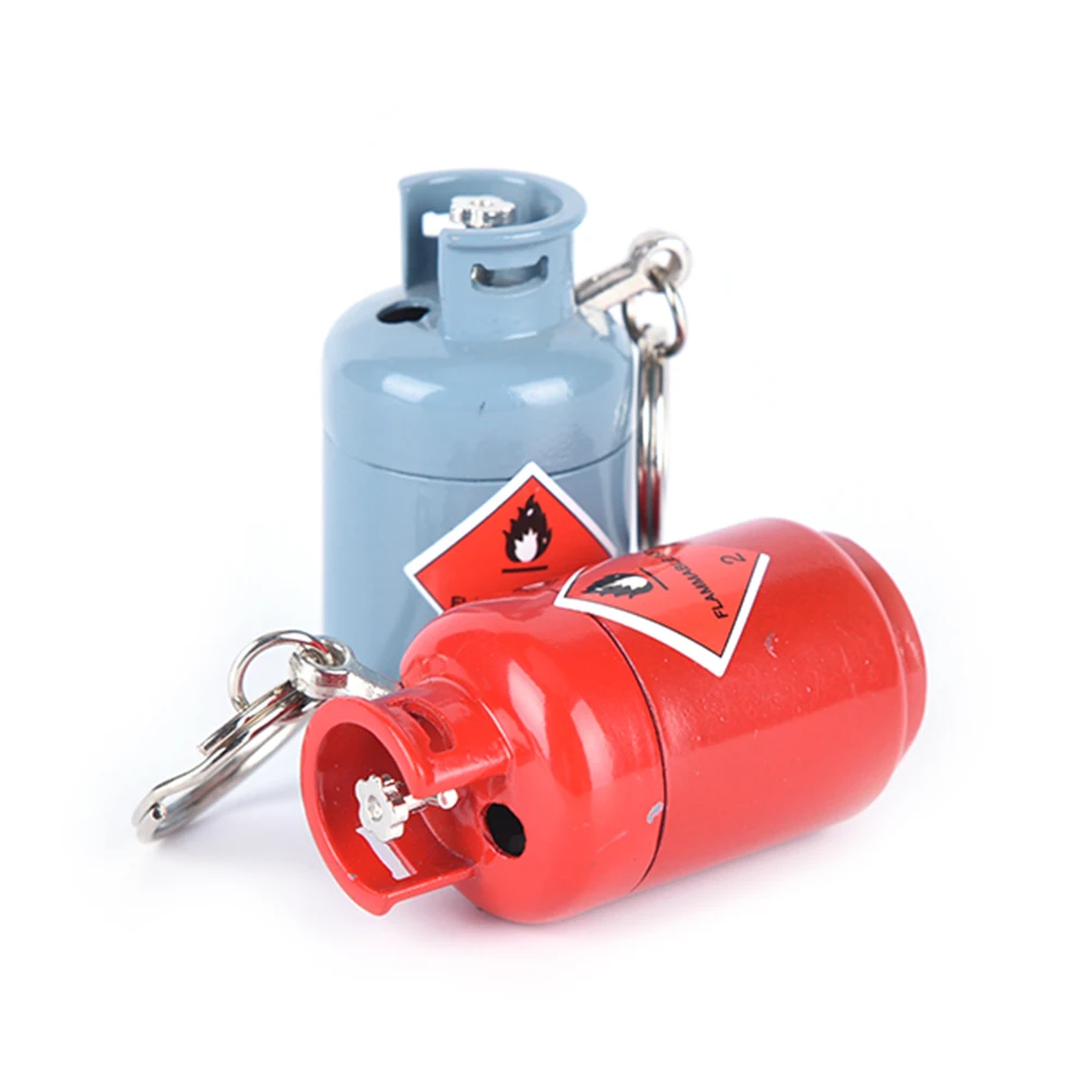Mini Lovely Gas Cylinder Shaped Refillable Butane Cigarette Cigar Flame Lighter for Man NO GAS Till U fill