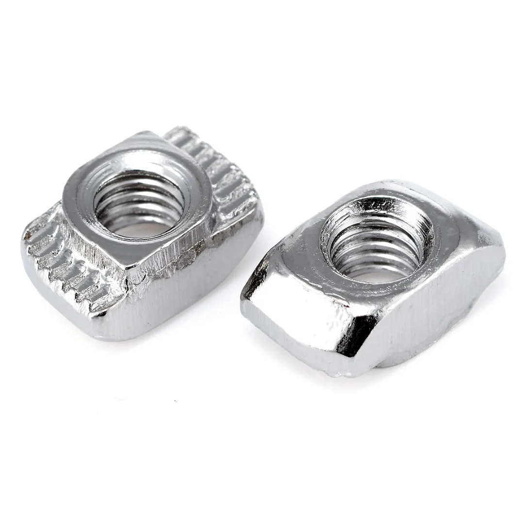 Buy 50pcs Carbon Steel T Nuts M4 20 Thread for 20 Series European Aluminum Slot