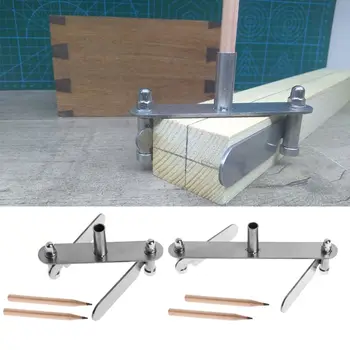 

Marking Center Finder Centering Scriber Woodworking Tool Marking Gauge Scribers Mark Center Alignment line Carpenter Tools