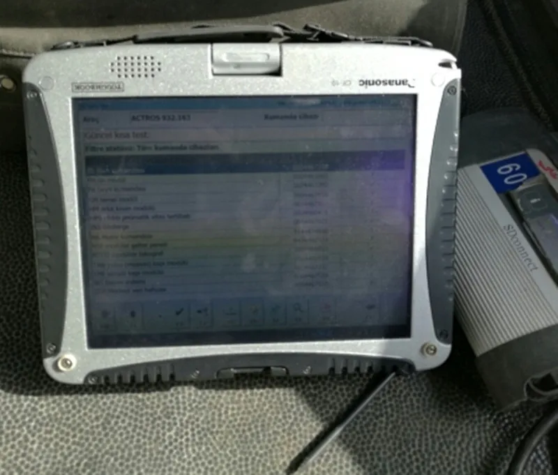  Tougbbook CF-19 portátil con mb star c3 software HDD con datos completos en varios idiomas última v