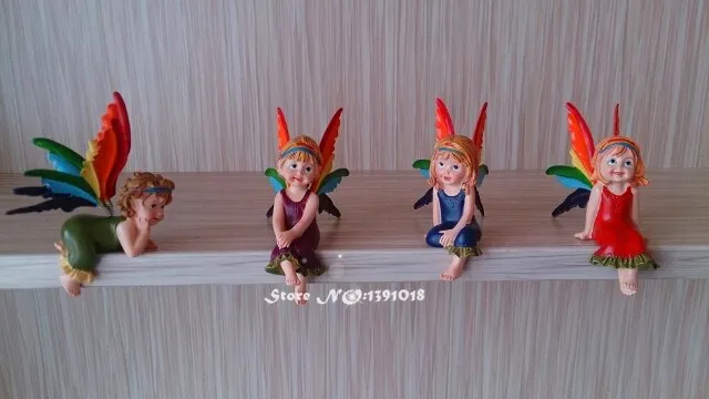 Изделия из смолы Pray Angel Детские Рождественские Gfit подарок на день рождения год летающая фея очаровательная мини-игрушка
