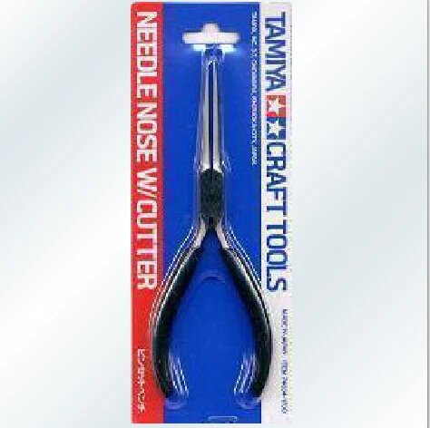 

Tamiya 74034 Needle Nose Pliers with Cutter Craft Tools