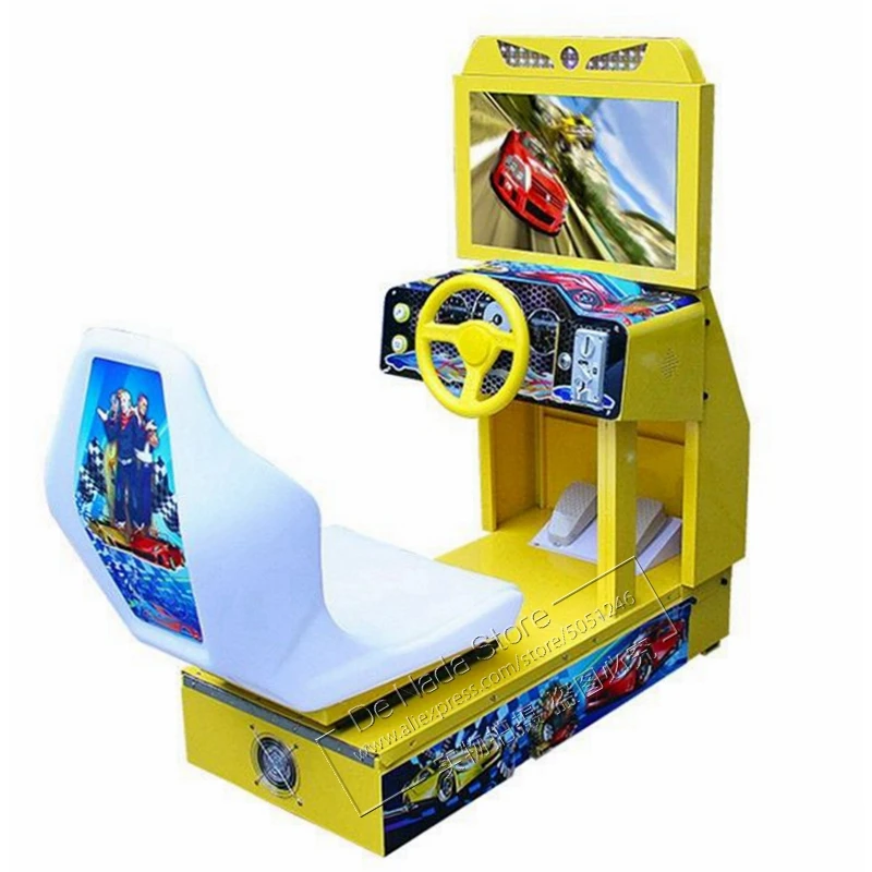 

Amusement Kids Play Device Simulator Video Arcade Games Outrun Coin Operated Drive Car Racing Game Machine