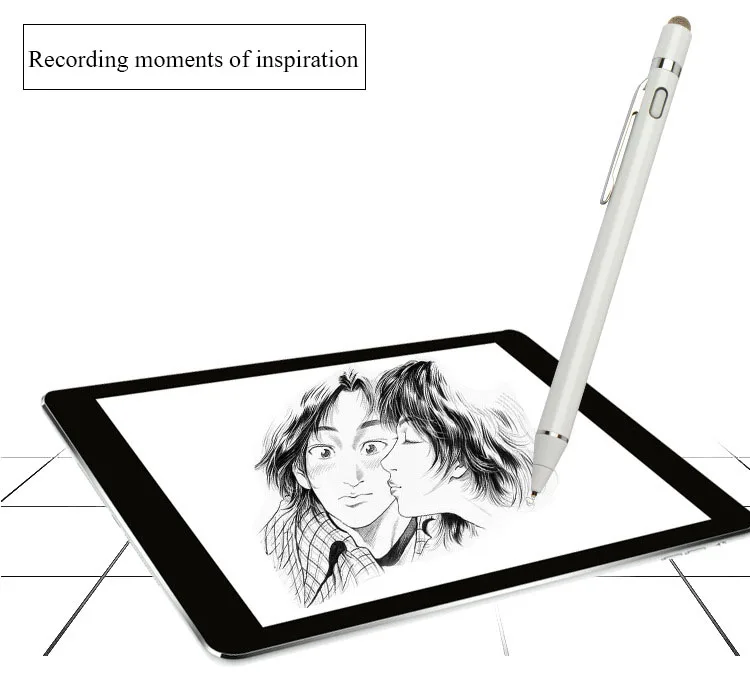 2 in1 для Apple Pencil активный Стилус емкостный Сенсорный экран Стилус для планшета Apple iPhone/iPad/iPhone 7 Pro/1/2/3/4 планшетные ручки