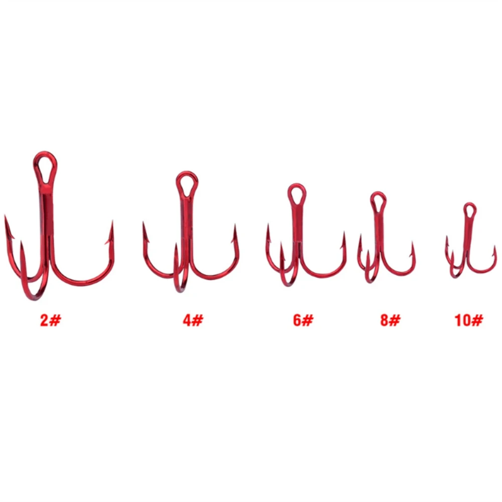 20 шт./лот, острые рыболовные крючки из высокоуглеродистой стали, круглый изогнутый Тройной Крючок для соленой воды, рыболовные снасти, все для рыбалки