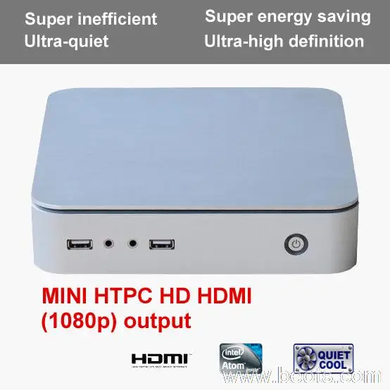 

HTPC MINI PC Desktop Computer ATOM 2500 HDMI 2G DDR3 160G WIFI