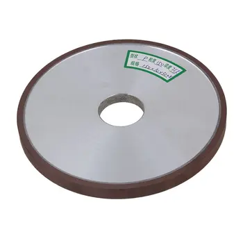 

150x10x32mm Flat Disc Straight Silver Diamond Aluminum Resin Grinder Grinding Wheel 150# Grit