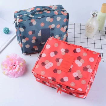 

Women Travel Pouch Zipper Bag Lazy Portable Cosmetic Bag Beauty Makeup Toiletry Bag