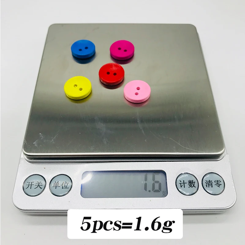 XinDong 15 мм деревянные швейные кнопки для скрапбукинга круглая чаша два отверстия смешанный цвет DIY деревянные кнопки 10 шт