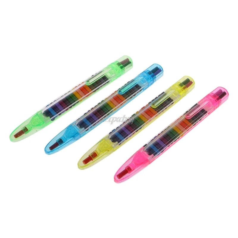 

20 Colors Replaced Crayon Multi-color Kids Painting Pen Student Drawing Tools Nov11 Drop ship