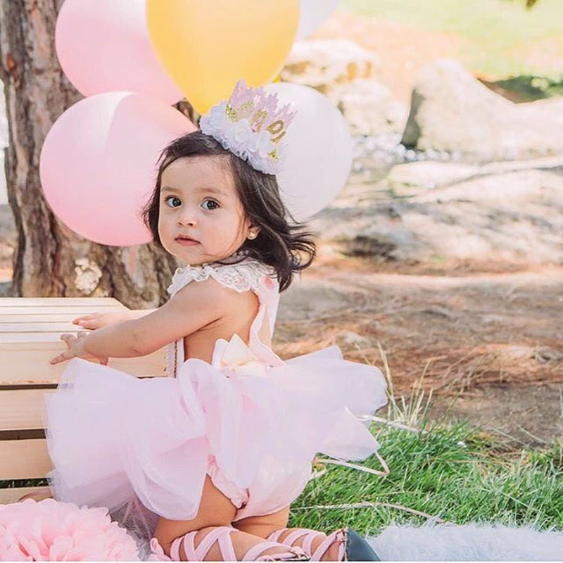Toddler Baby Kids Girls Sleeveless Sling Bow Flower Tulle Princess Dress+Hat Set 