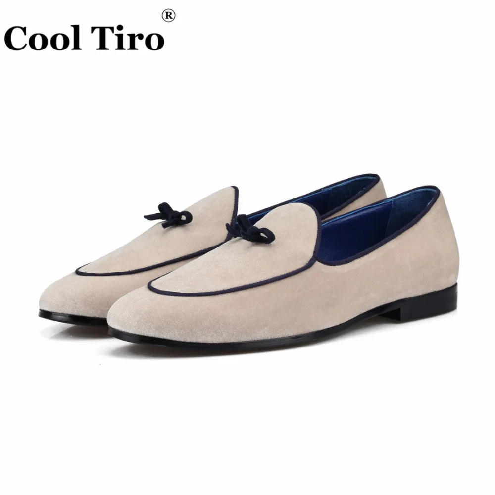 Belgian Loafers creamy Velvet Casual shoes  (11)