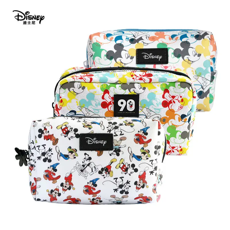 Véritable Disney Mickey Minnie Mouse sac multi-fonction maman sac de voyage cosmétique stockage portefeuille sac à main enfants jouet en peluche poupée