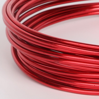 Arrival 2mm Anadized Aluminum Wire Versatile Painted Soft Metal Wire DIY Hand Made Craft Supplies for Jewelry 5Meters/Roll